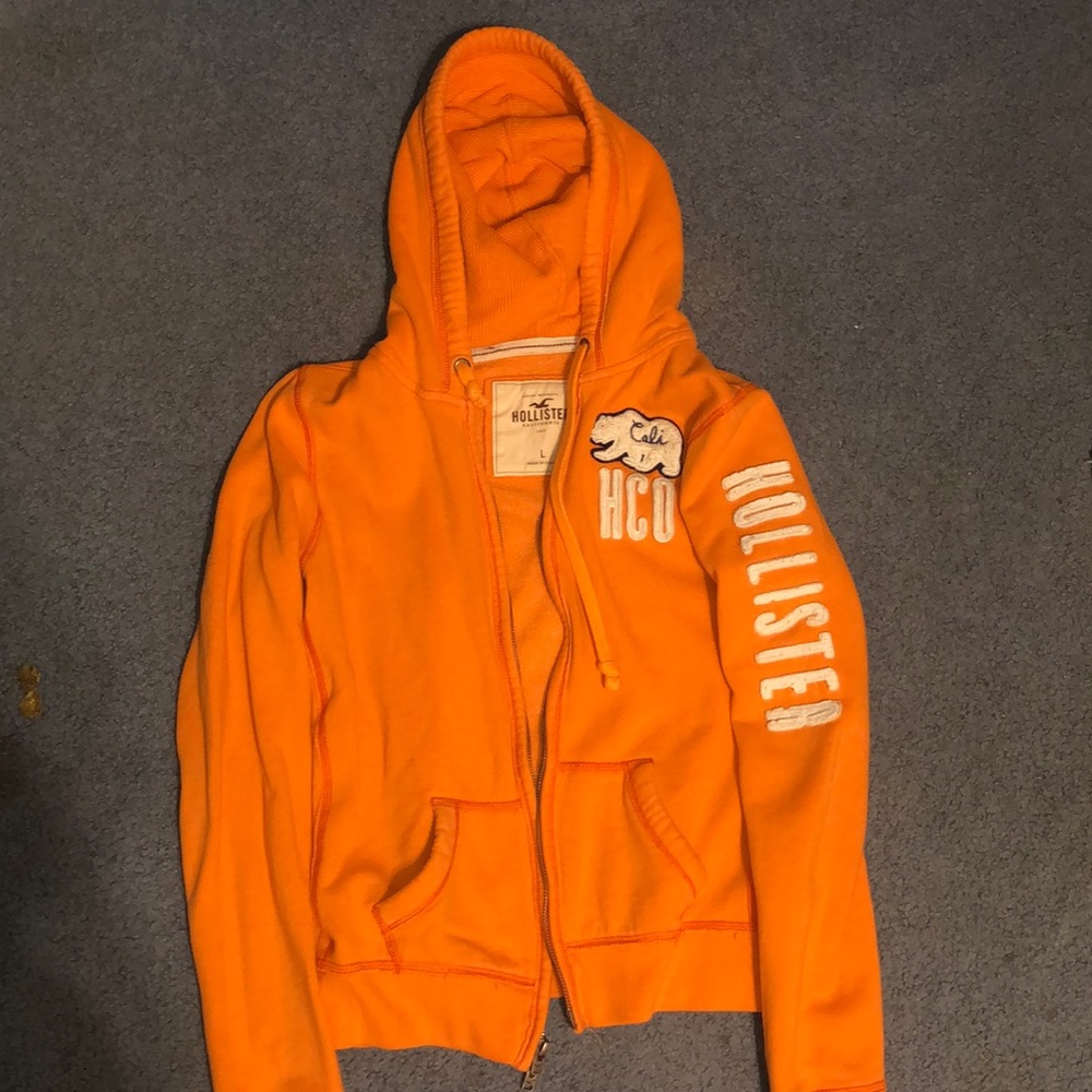Hollister zip up jacket